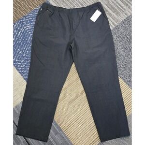 Free Country Mens Big & Tall 3XLT Jet Black Cyprus Ripstop Trek Pants NWT